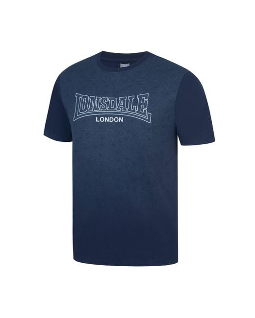 Lonsdale Blue Tee Shirt for men