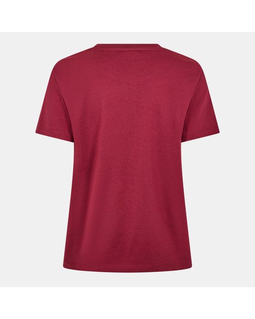 Jack Wills Red Forstal Boyfriend T-Shirt Ladies