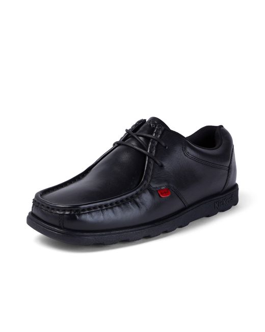 Kickers Black Fragma Lace Shoes for men