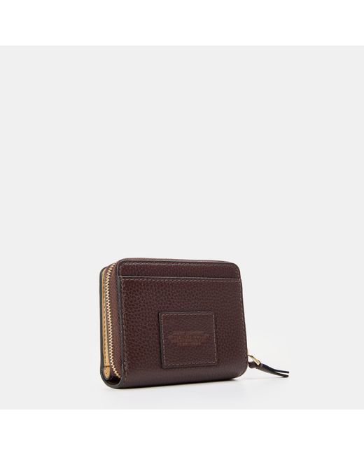Marc Jacobs Brown The Mini Compact Wallet