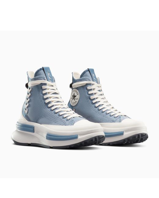 Converse Blue Adults Run Star Legacy Platform Trainers