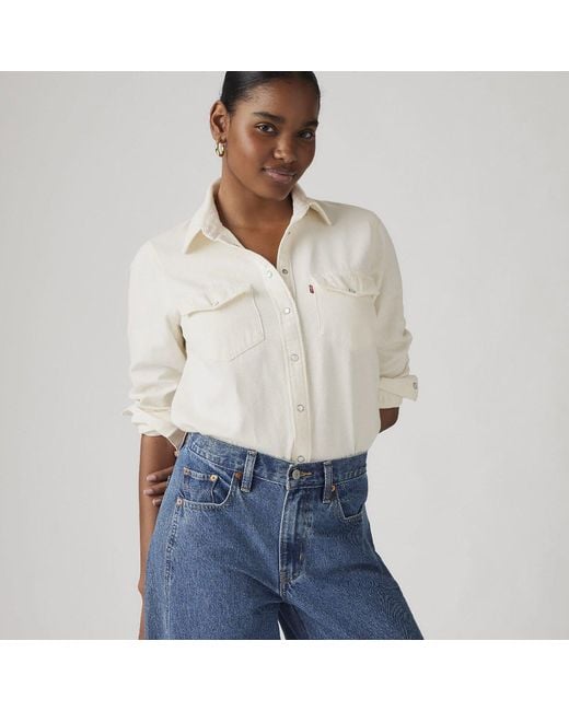 Levi's White Iconic Western