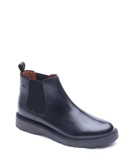 Base London Blue Echo Chelsea Boot for men