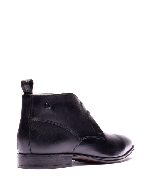Base London Blue Archer Chukka Boot for men