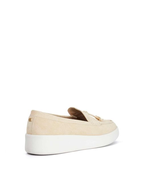 Dune Natural Gasket Loafers