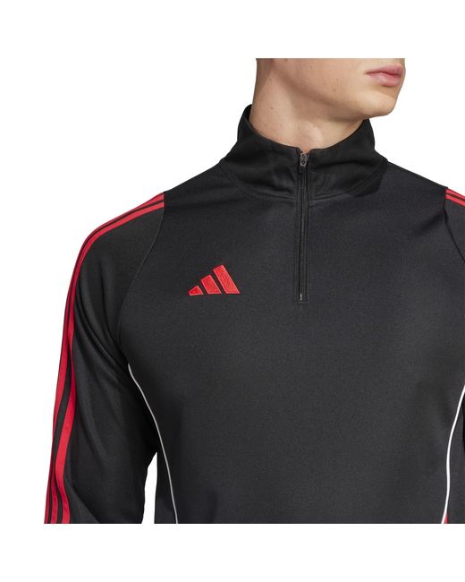 Adidas Black Tiro24 Tracksuit Top for men