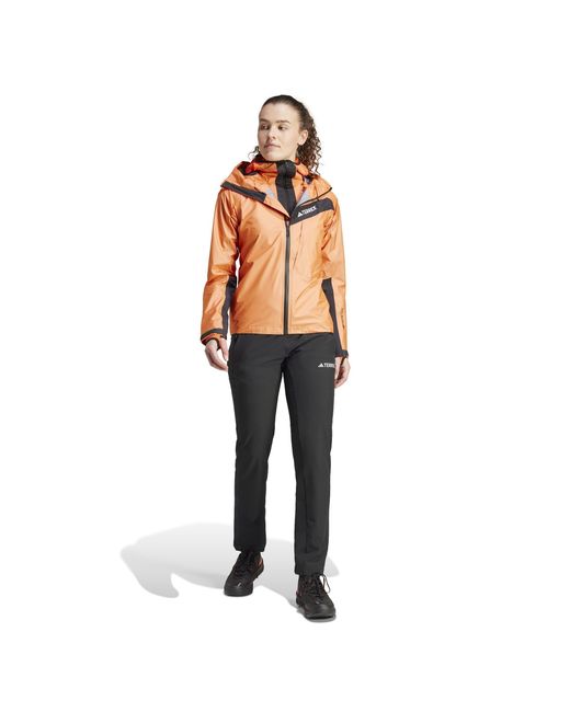 Adidas Brown Track Waterproof Jacket