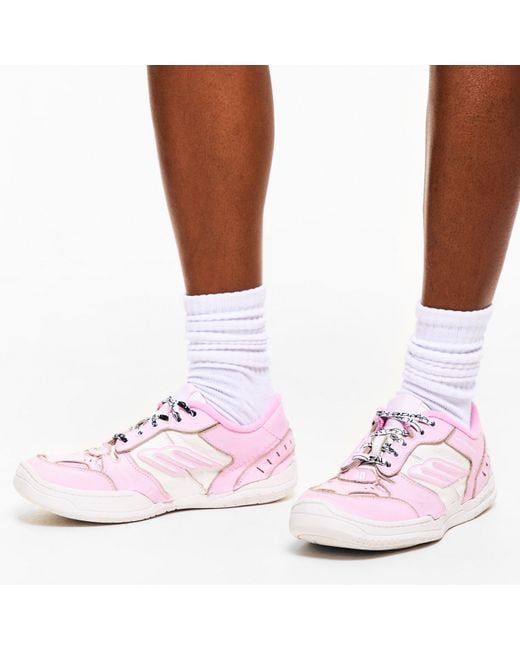 Balenciaga Pink Hamptons Medium Worn-out Sneaker