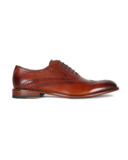 Oliver Sweeney Brown Fellback Smart Shoes for men