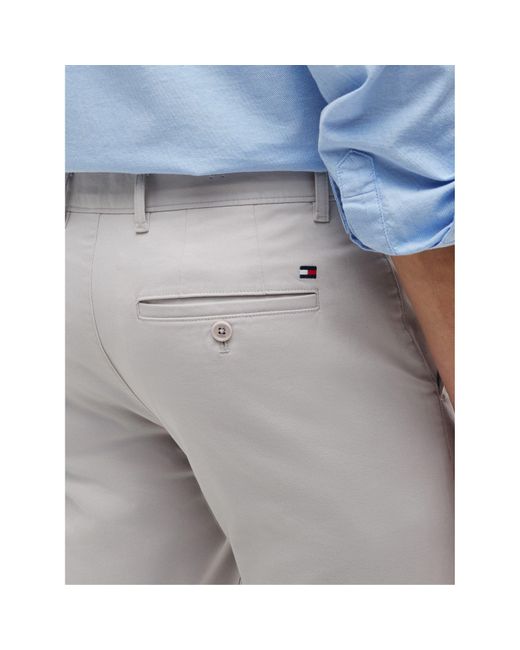 Tommy Hilfiger Gray Denton Chinos for men
