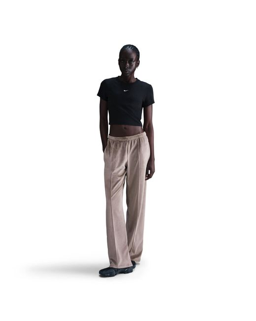 Nike Black Chill Crop Tee