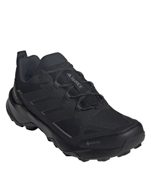 Adidas Black Terrex Skychaser Ax5 Gore-Tex Hiking Shoes for men