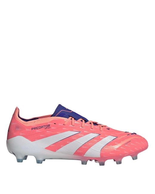Adidas Pink Pred Elite Ag for men