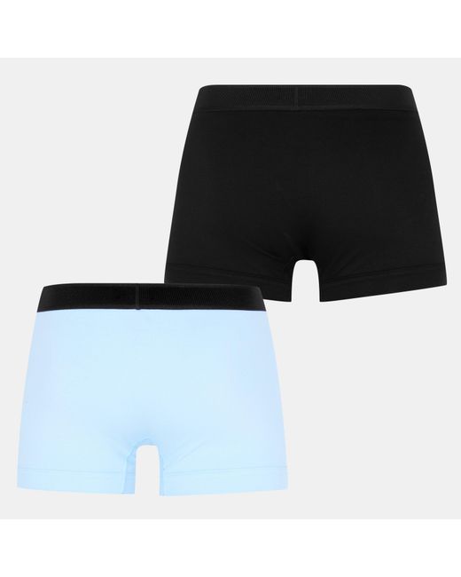 Tom Ford Black Plain Cotton Boxer Briefs, 2-Pack for men
