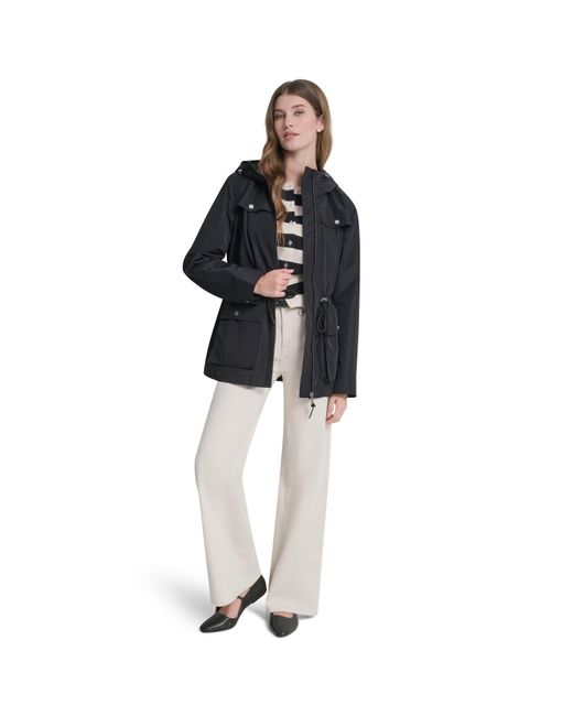 DKNY Black Windbreaker