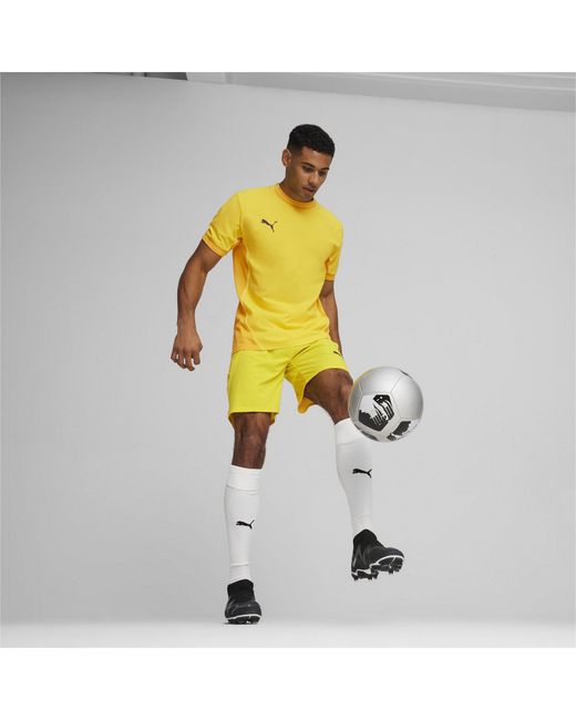 PUMA Yellow Teamfinal Jersey T-Shirt for men