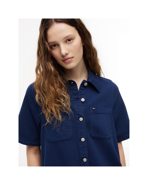 Tommy Hilfiger Blue A Line Dress