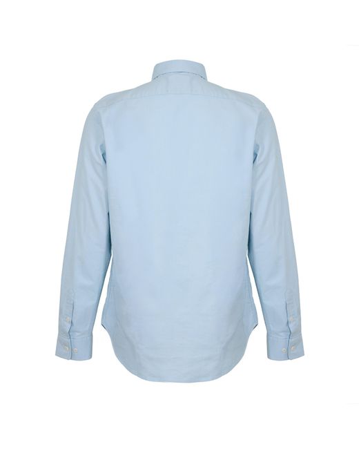 Belstaff Blue Long Sleeve Shirt for men