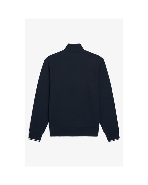 Fred Perry Blue Fredperry Half Zip Top for men