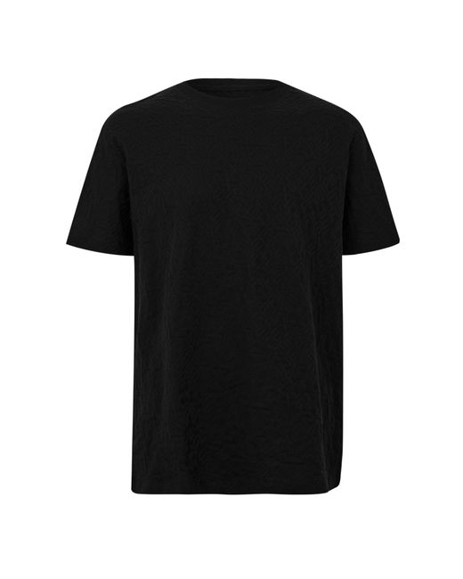 ARMANI EXCHANGE Black Regular Fit T-Shirt for men