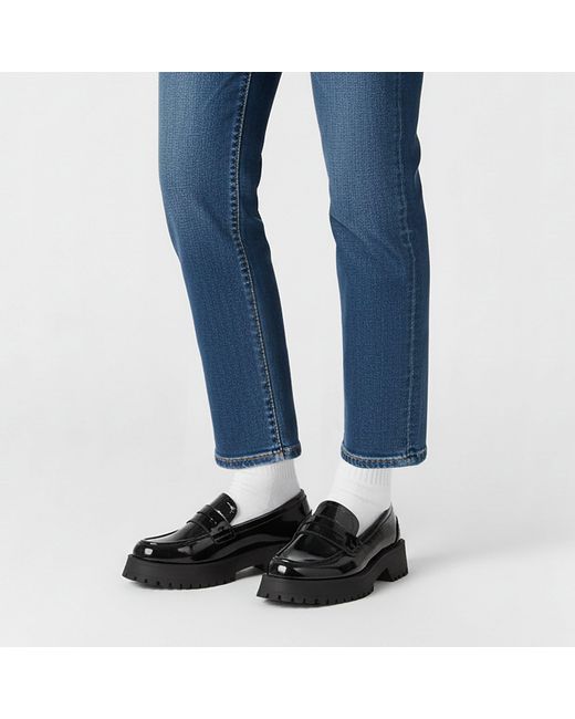 Jack Wills Black Chunky Loafer