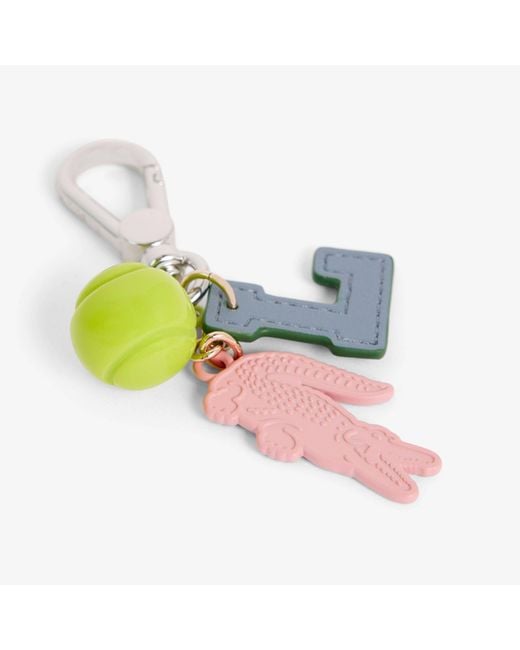 Lacoste White Keyrings