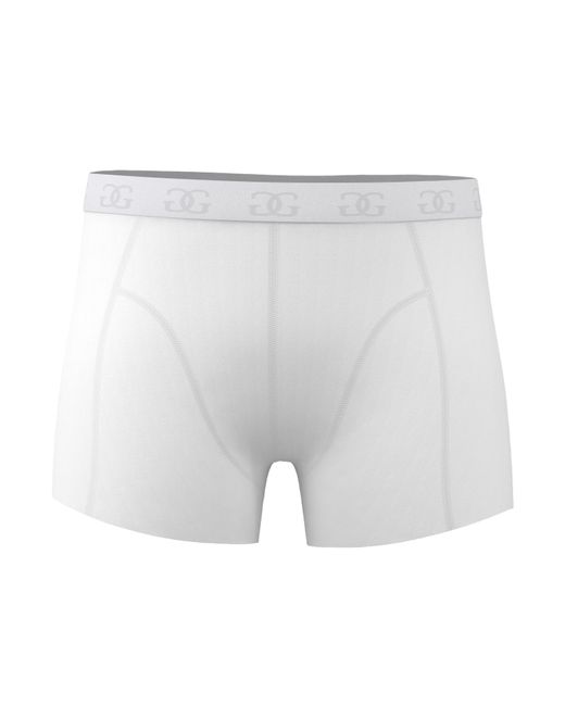 GIORGIO White Essential 5-Pack Trunks for men