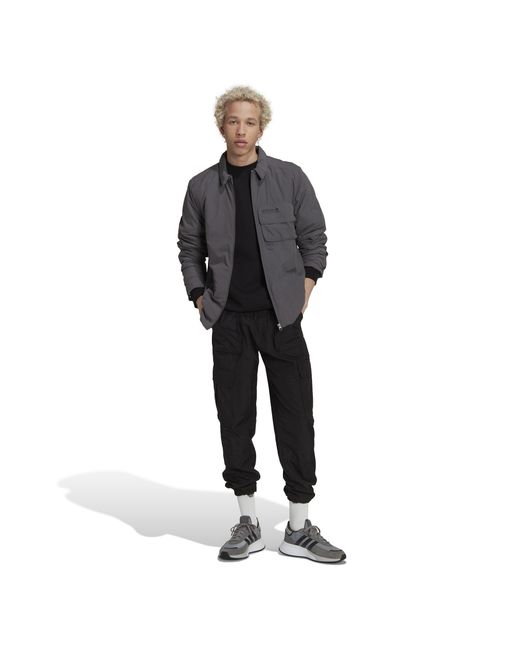 Adidas Originals Gray Advanced Winter Technical Overshirt for men