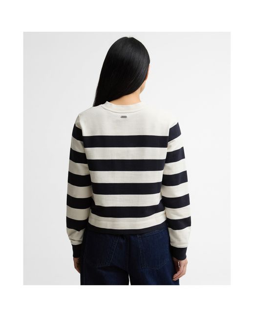 Barbour Black Crew Neck Jumper