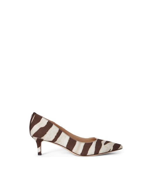 Ralph Lauren Brown Adrienne Stiletto Court Shoes