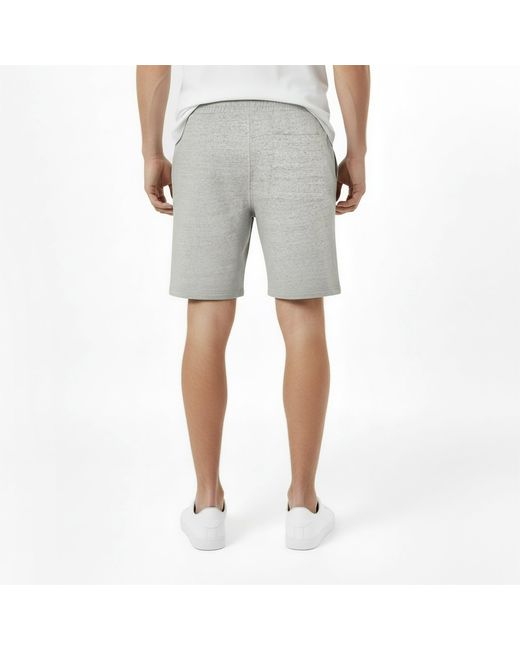 Jack Wills Gray Balmore Pheasant Sweat Shorts for men