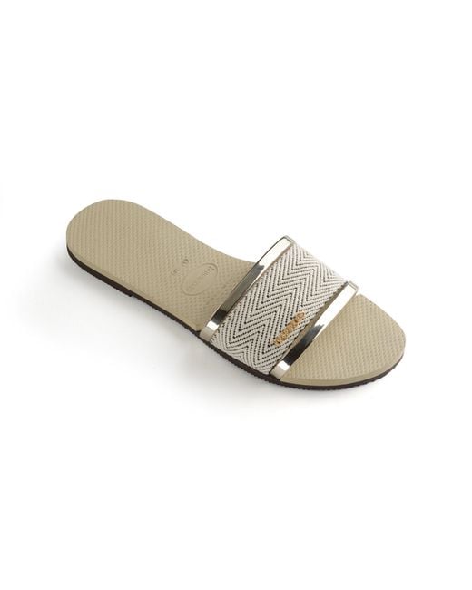 Havaianas White Hav. You Trancoso Premium Flip Flops