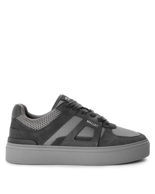 Mallet Gray Fenchurch Chunky Trainers for men