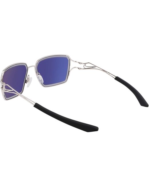 Nike Blue Veil Prism Square Sunglasses