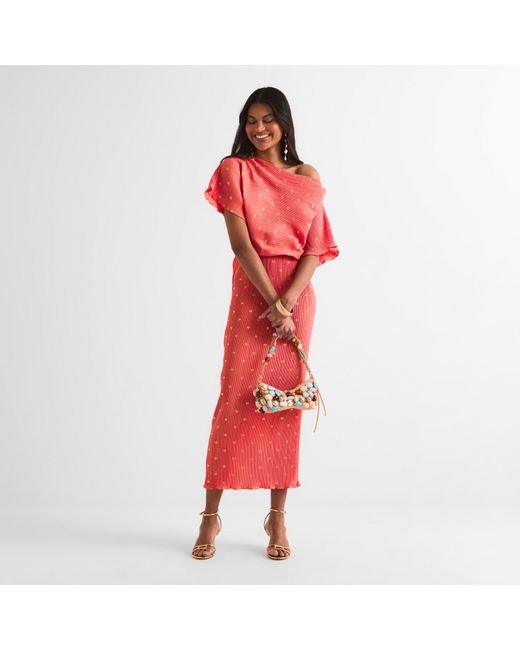 Never Fully Dressed Pink Tilly Long Maxi Dress