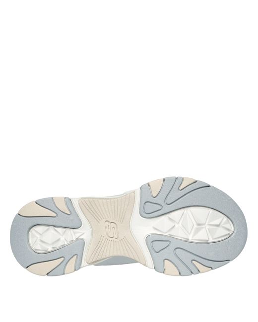 Skechers White Staminav3 Classic Low-Top Trainers