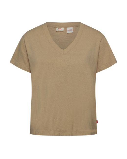 Levi's Natural Levi's Boxy Vneck Tee