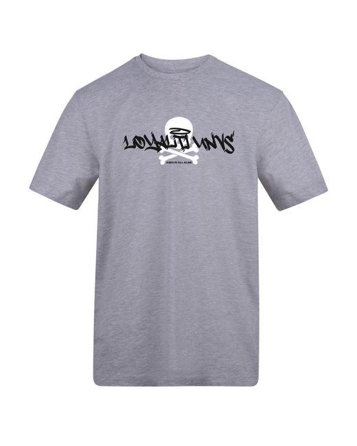Loyalti Gray Printed Adults Tee