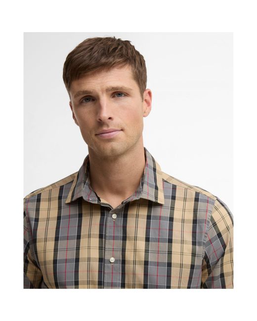 Barbour Brown Kenton Shirt for men