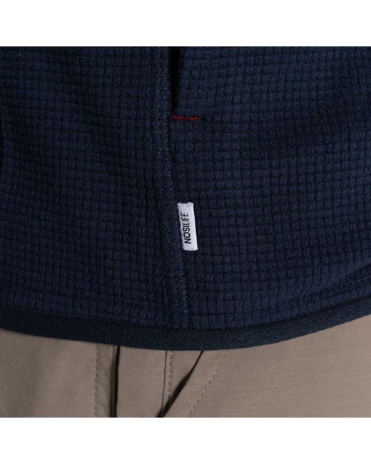 Craghoppers Blue Nosilife Bromsgrove Quick-Drying Golf Jacket for men