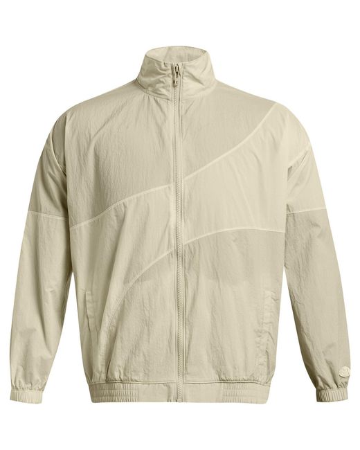 Under Armour Brown Legacy Crinkle Performance Training Jacket
