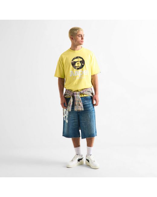 Aape Yellow T-Shirt for men