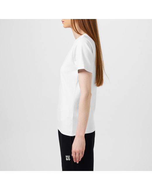 HUGO White Logo T-shirt