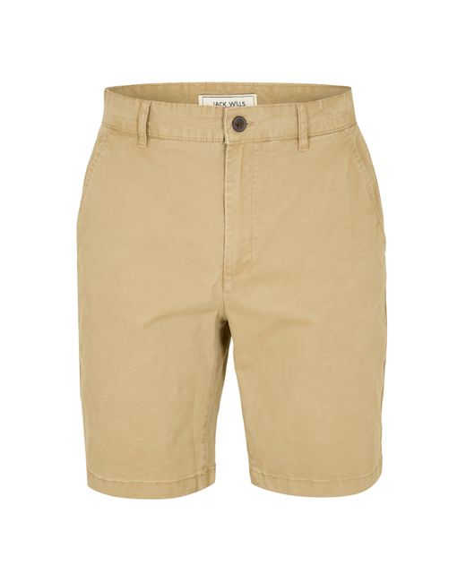 Jack Wills Natural Slim Chino Shorts for men
