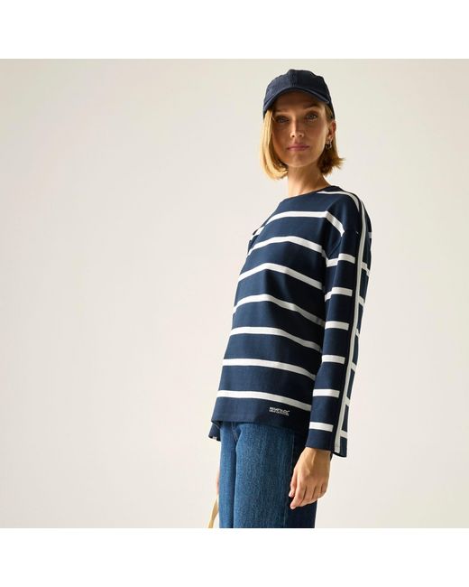Regatta Blue Avira Long Sleeved Top