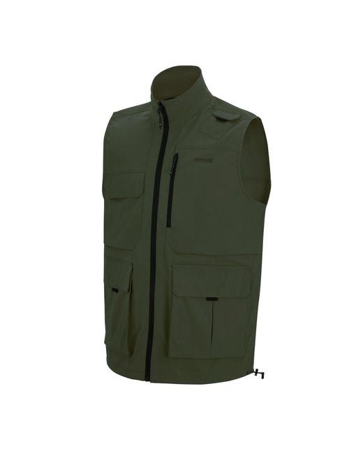 Regatta Green Anti-Insect Travel Light Gilet for men