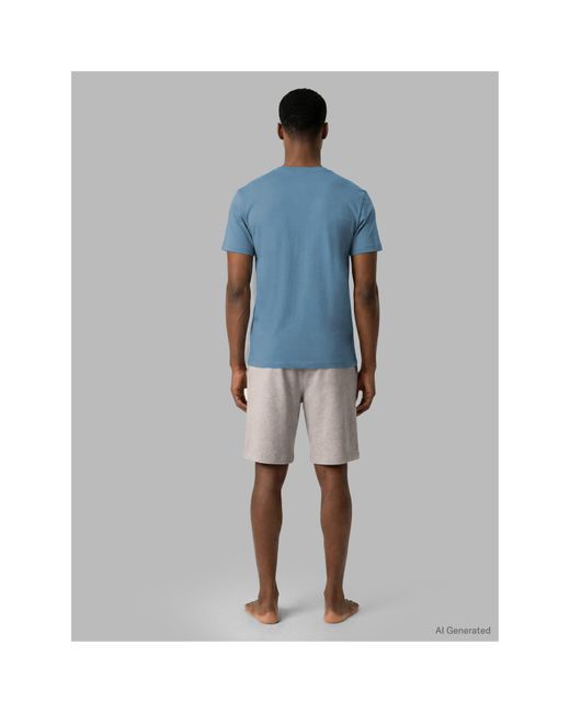 Calvin Klein Blue 3 Pack T Shirt for men
