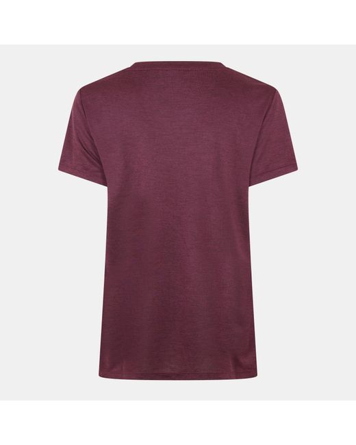 Usa Pro Purple The Tech V-Neck Tee