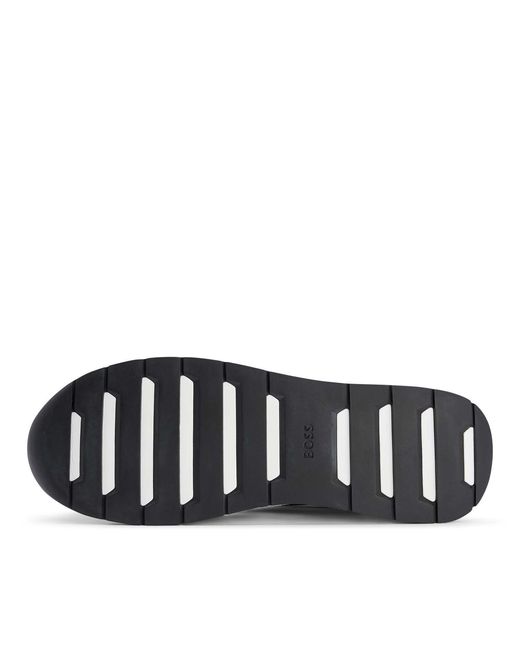 Boss White Titanium Running Trainers for men