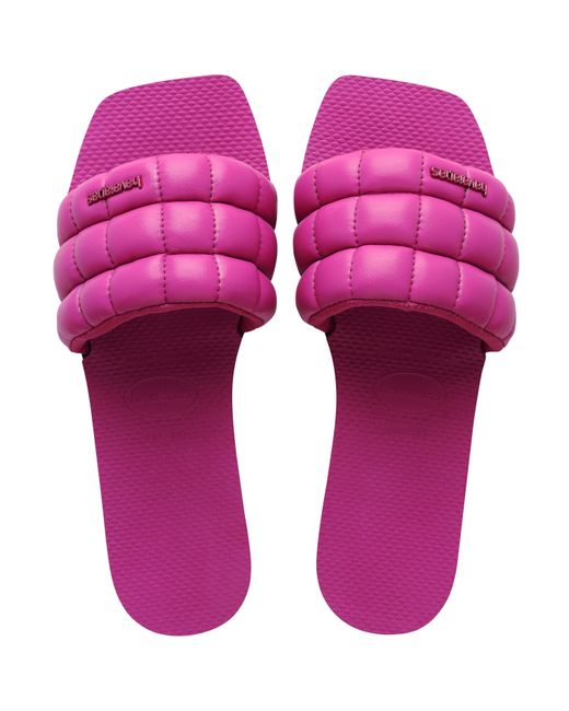 Havaianas Purple Flip Flops